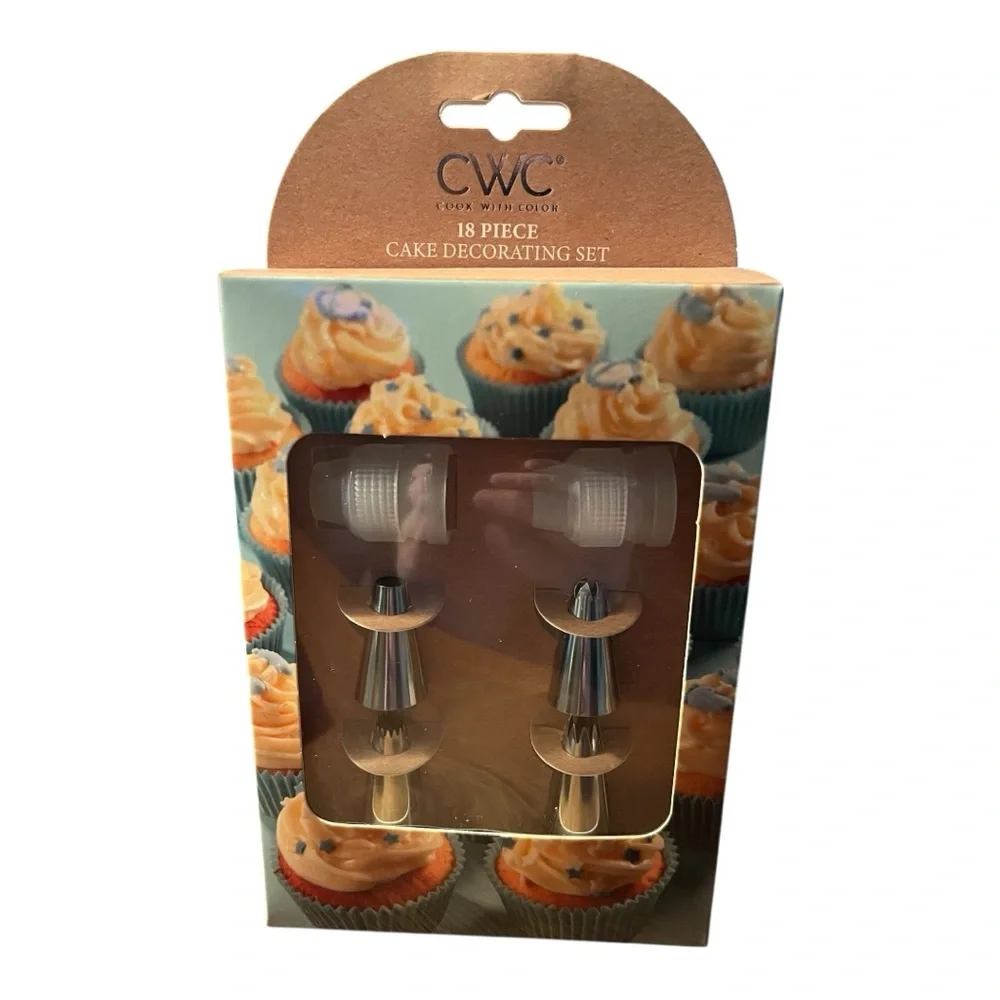 Cupcake & Cake Decorating Sets – 12pc, 18pc &‎ 20pc Kits
